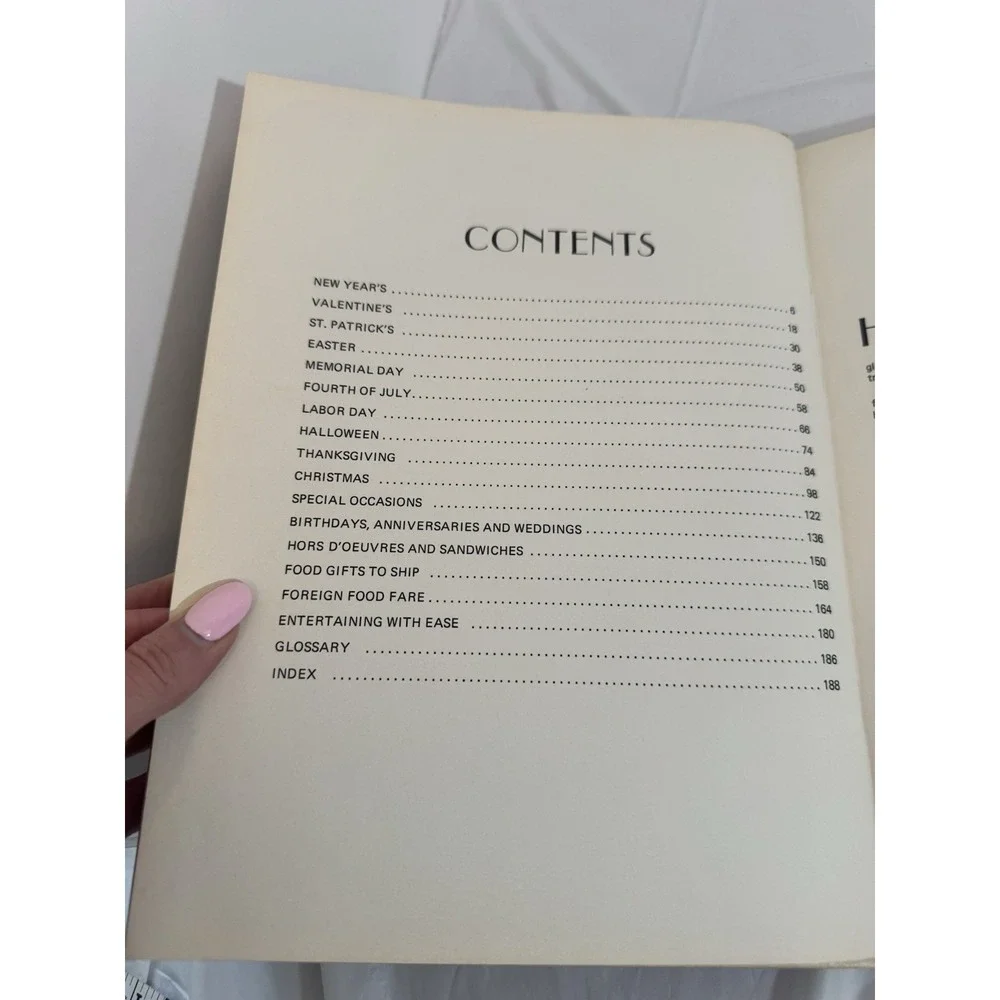 The Complete Holiday Cookbook by Favorite Recipe Press Hardcover 1969 Vintage